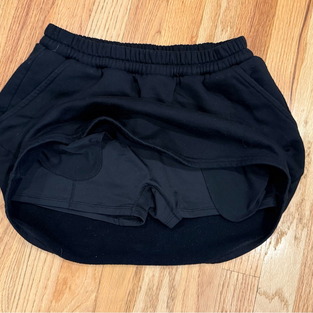 ALO Yoga Black Drawstring Skirt Medium - Picture 4 of 5